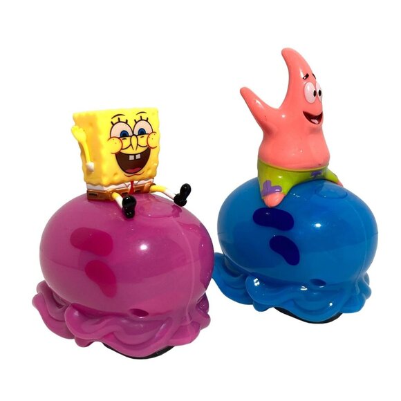 SpongeBob SquarePants Patrick Jellyfish Racers Push N Go Powered Lights & Sounds - Picture 5 of 11